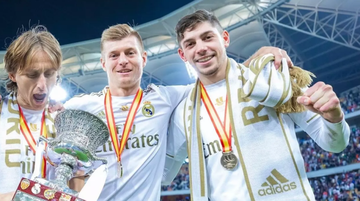 Fede Valverde Toni Kroos